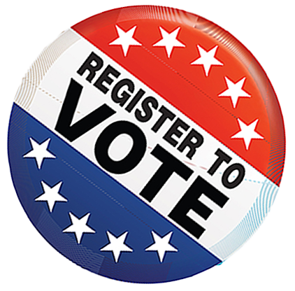 Register to Vote button