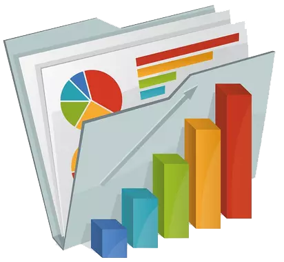Reports and graphs icon